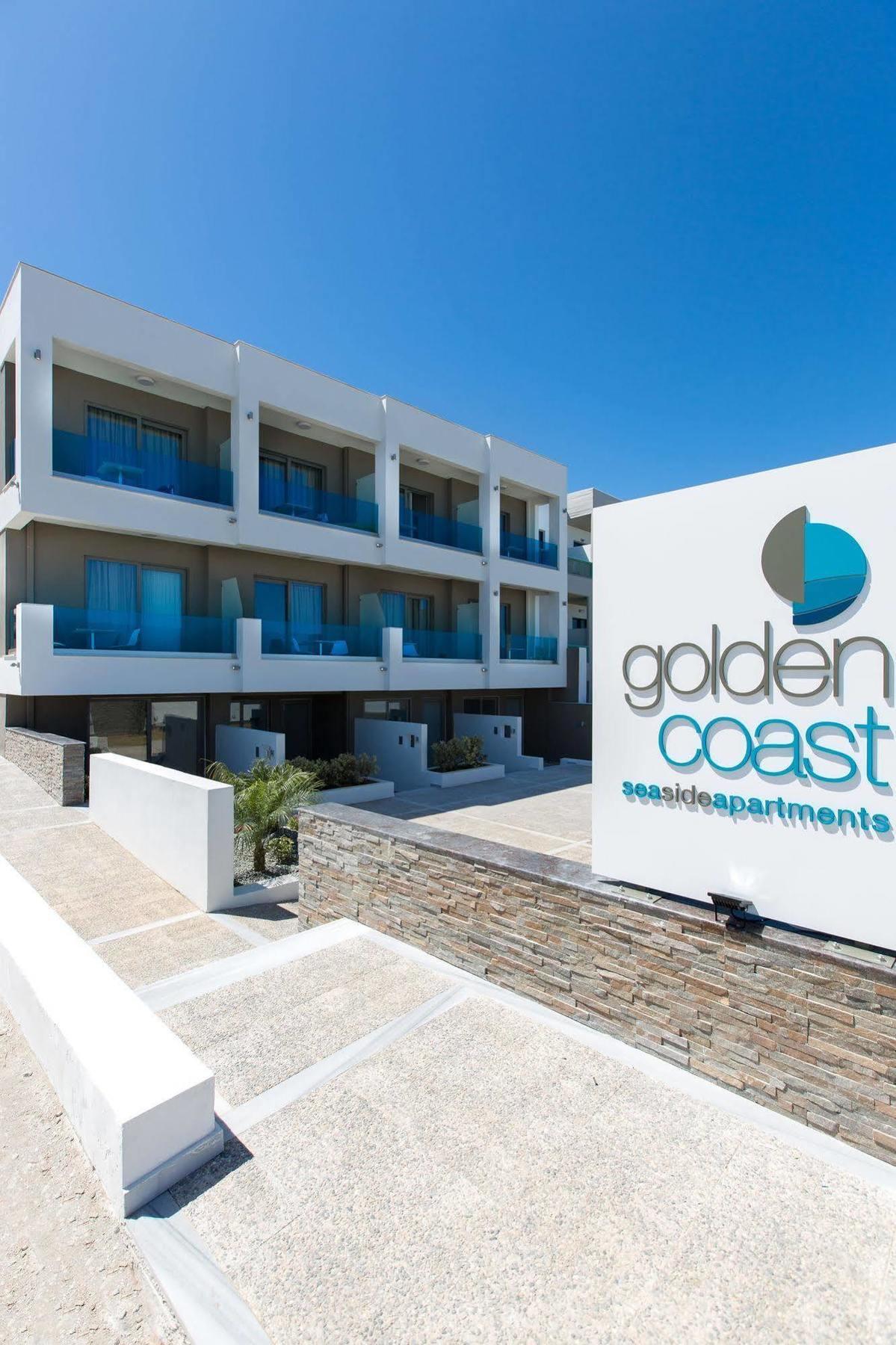 Golden Coast Seaside Apartments レティムノ エクステリア 写真